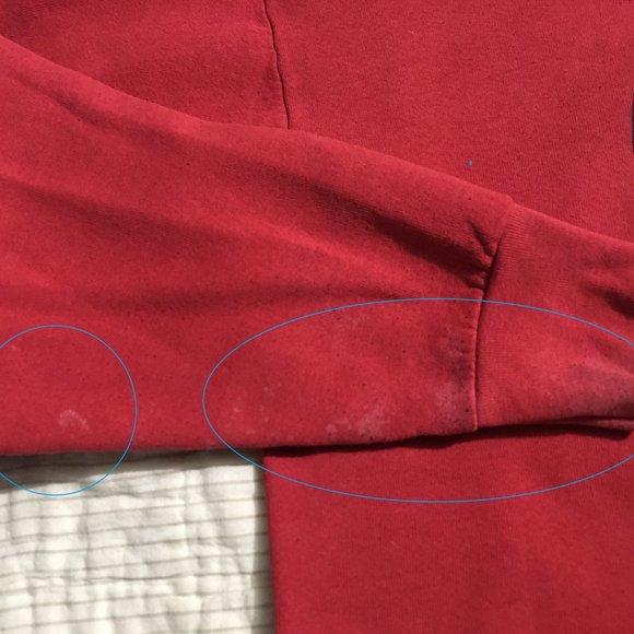 Vintage Double sided Mickey Mouse Red Sweatshirt Disney Size Large? - Picture 9 of 16